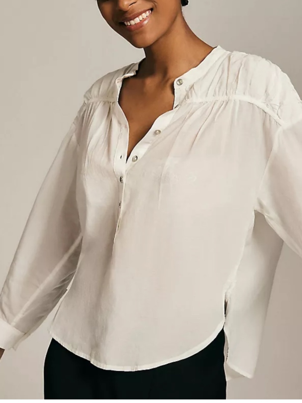 Pilcro Henley Top